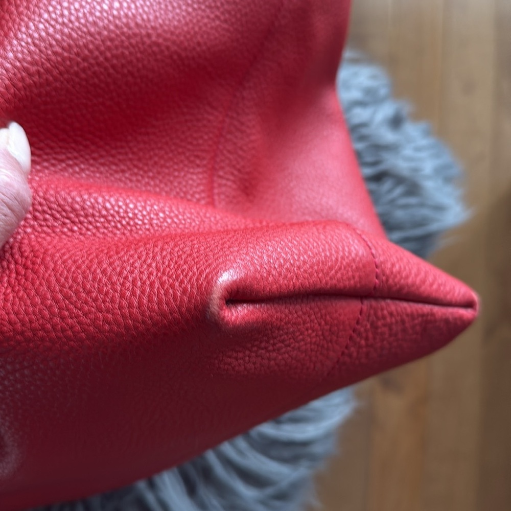 Authentic Prada red leather bag🍒 - Picture 13 of 14